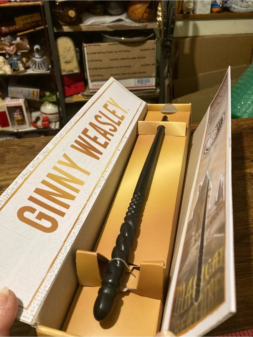 Harry Potter Ginny Weasley wand